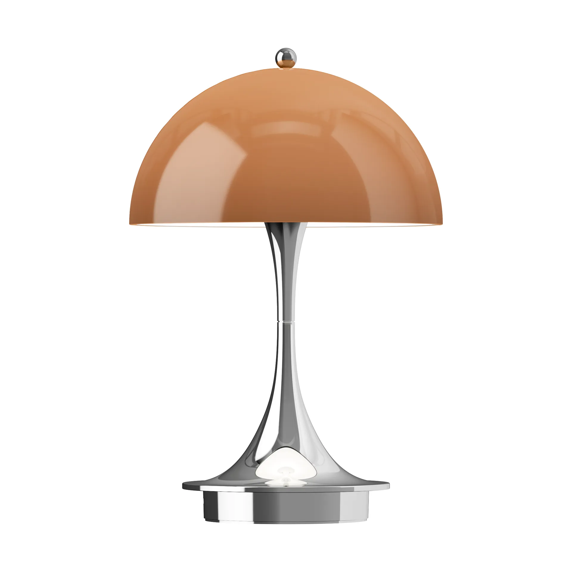 Panthella 160 Portable v3 bordslampa, Original Opal Brown Louis Poulsen