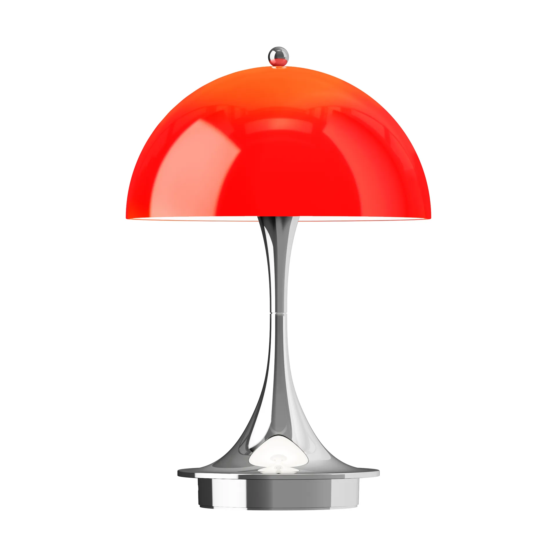 Panthella 160 Portable v3 bordslampa, Original Opal Red Louis Poulsen