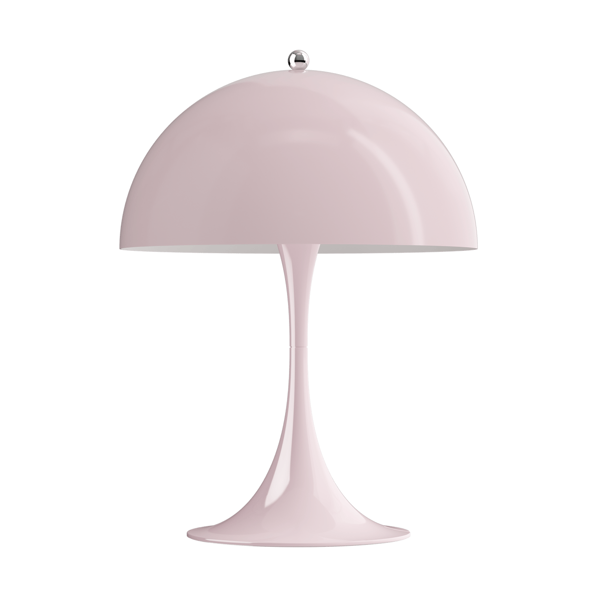 Louis Poulsen Panthella 250 bordslampa Pale rose | Skandinavisk Design | Bordslampor | Rosa