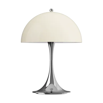 Panthella 250 portabel bordslampa - Chrome opal beige - Louis Poulsen