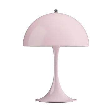 Panthella 250 portabel bordslampa - Opal pale rose - Louis Poulsen