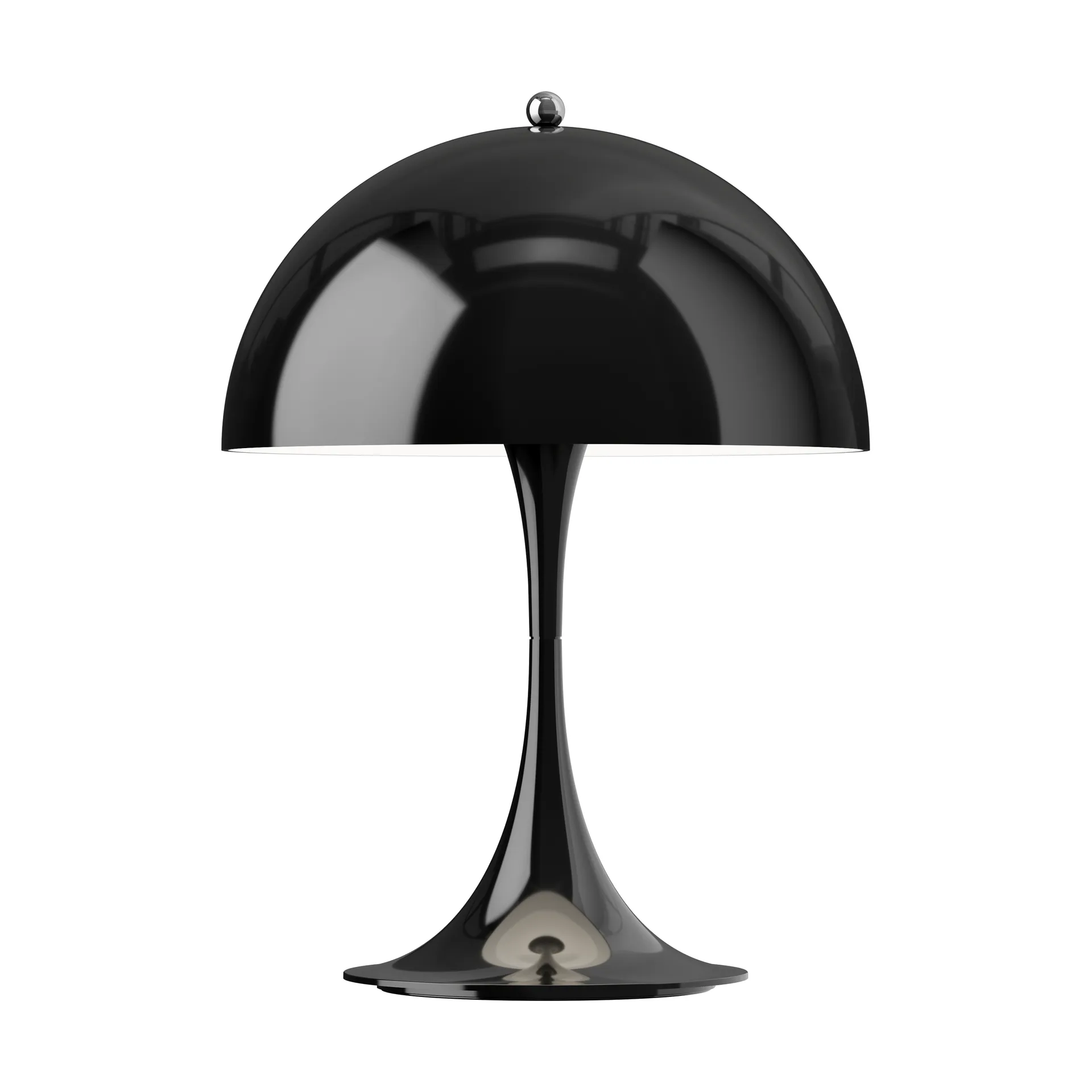 Panthella 250 portabel bordslampa, Opaque black Louis Poulsen