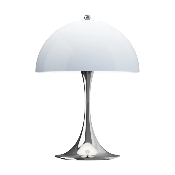 Panthella 250 portabel bordslampa V3 - Chrome opal blue grey - Louis Poulsen