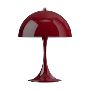 Panthella 250 portabel bordslampa V3 - Opaque burgundy - Louis Poulsen