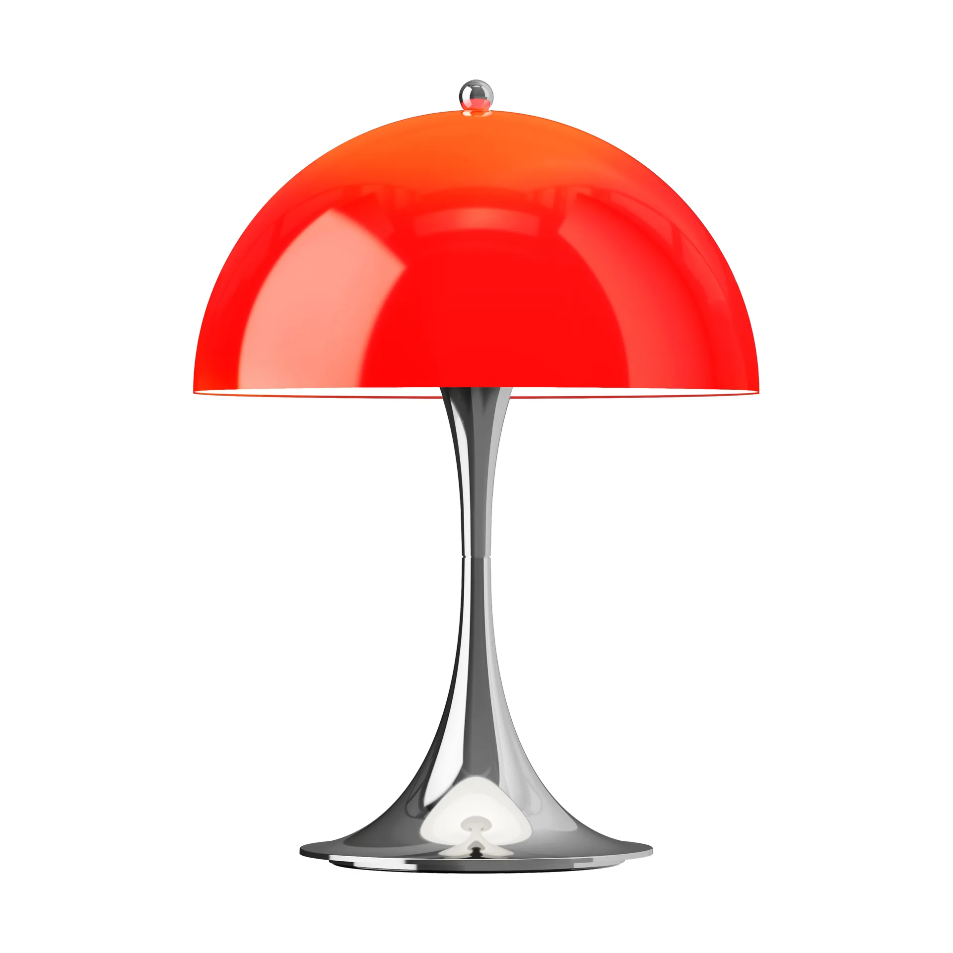 Panthella 250 portabel bordslampa V3, Original Opal Red Louis Poulsen