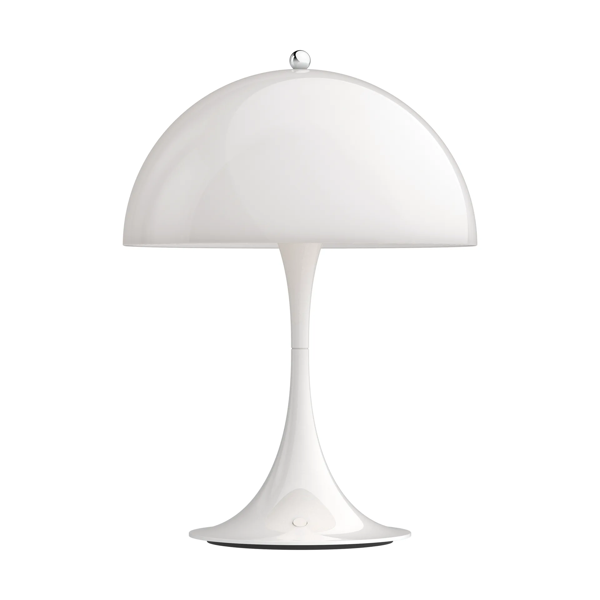 Panthella 250 portabel bordslampa V3, Vit opal akryl Louis Poulsen