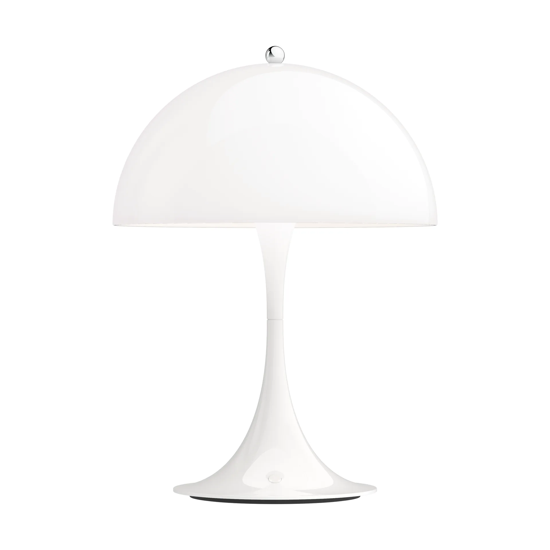 Panthella 250 portabel bordslampa, Vit opal akryl Louis Poulsen