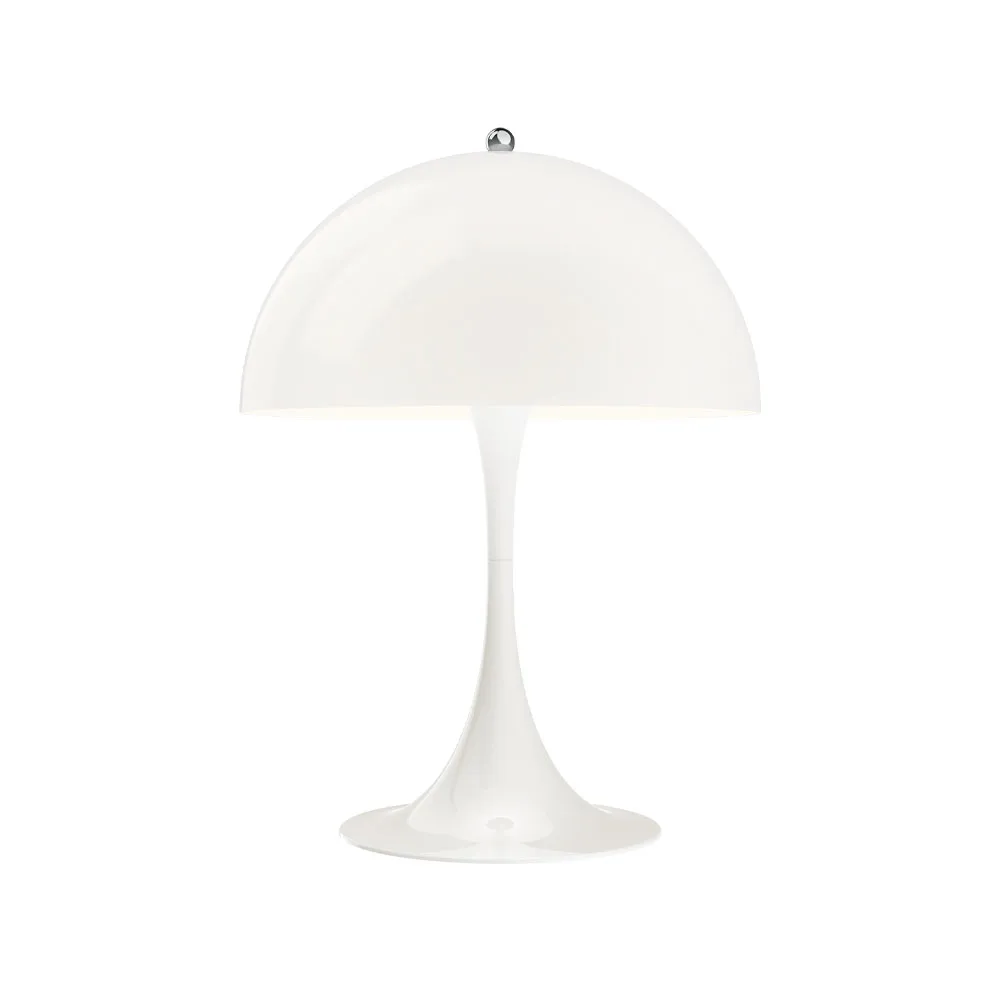 Panthella 320 bordslampa, Vit, akryl Louis Poulsen