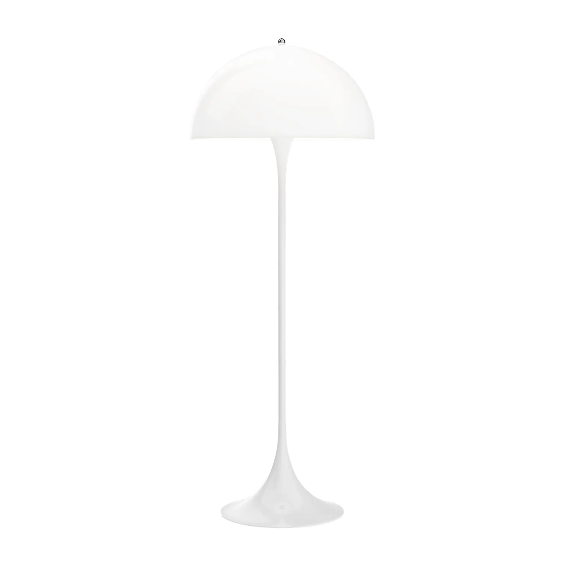 Panthella golvlampa, Vit akryl Louis Poulsen