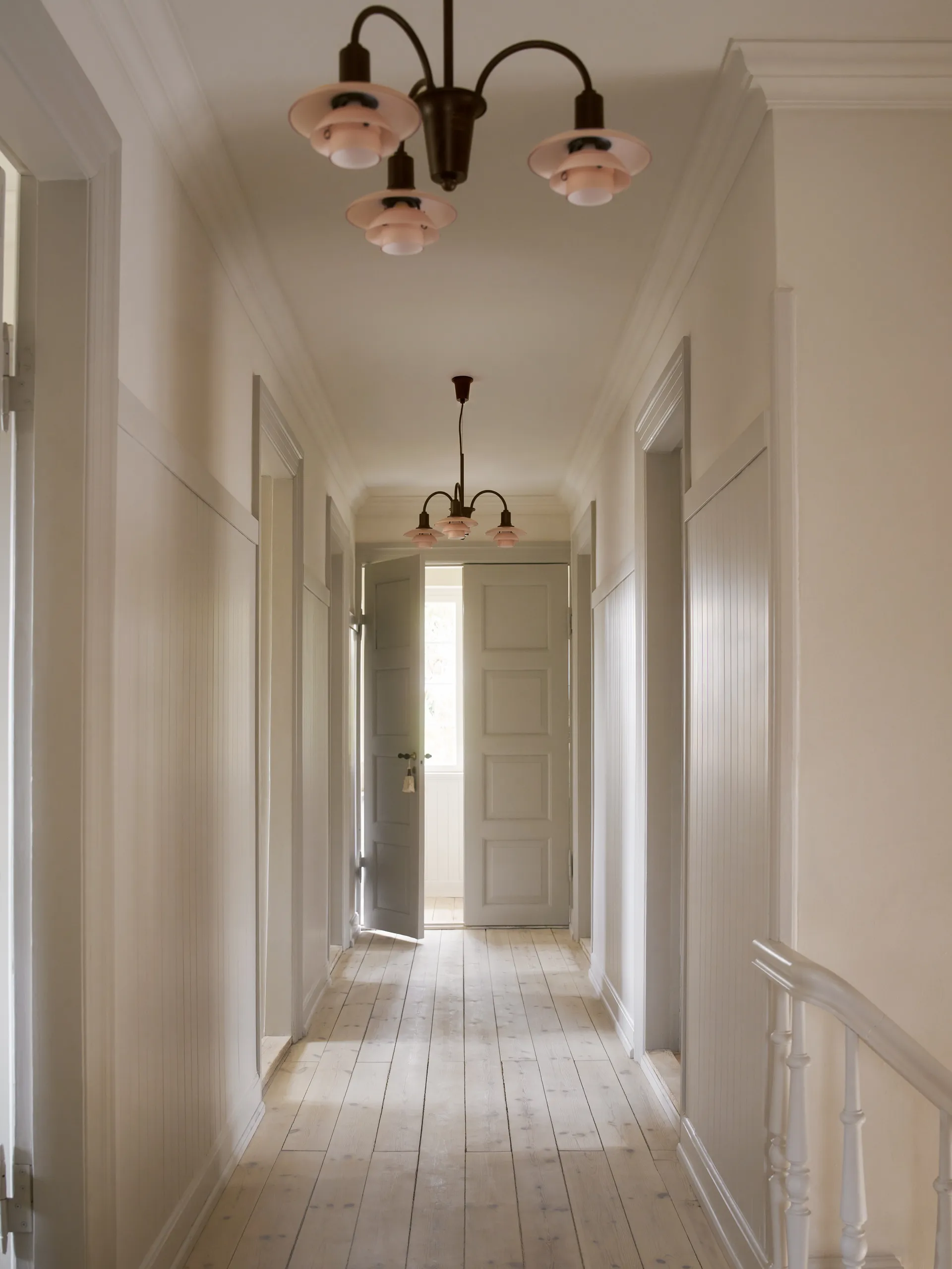 PH 1/1 Chandelier Centenary Edition ljuskrona, Brass-dusty terracotta, 3 armar Louis Poulsen