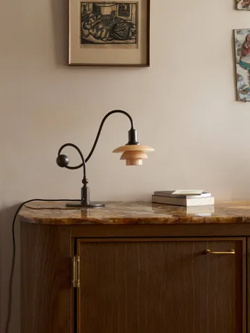 PH 1/1 Piano bordslampa - Dusty terracotta - Louis Poulsen