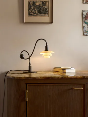 PH 1/1 Piano bordslampa - Dusty terracotta - Louis Poulsen