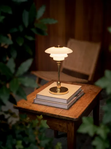 PH 1/1 portabel bordslampa - Mässingpläterad - Louis Poulsen