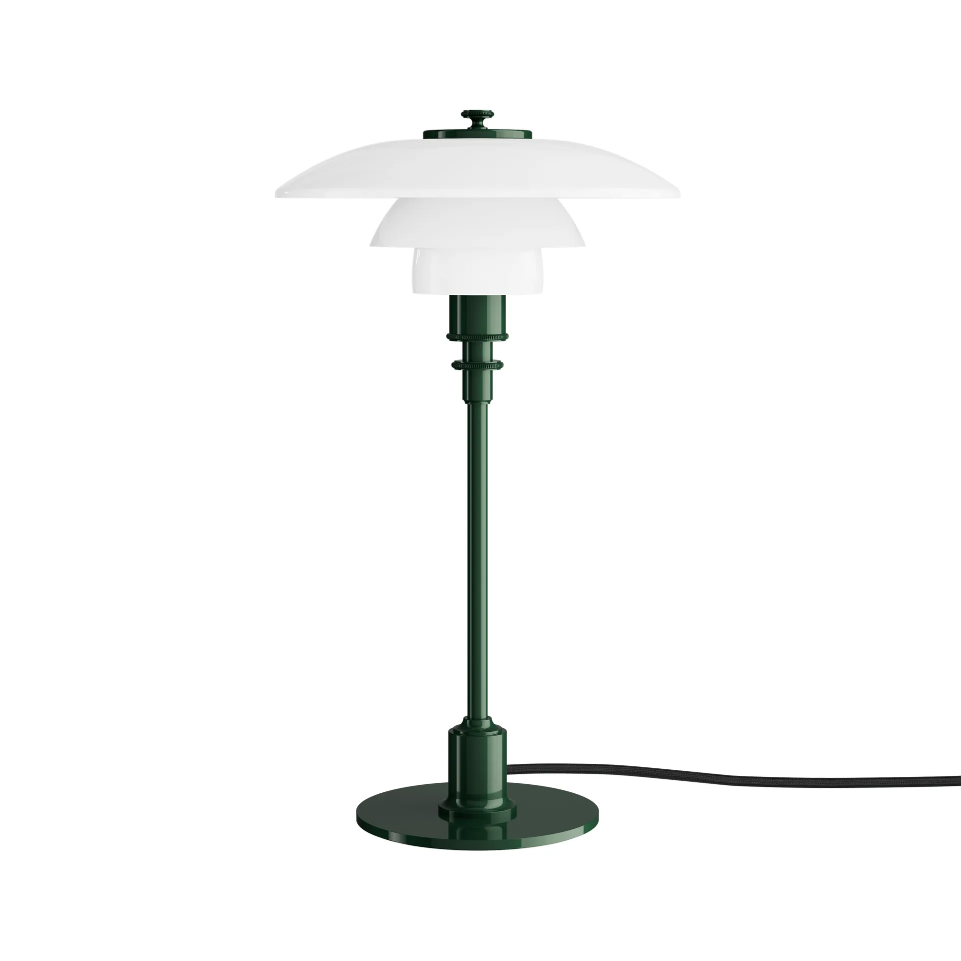 PH 2/1 bordslampa, Glossy deep green Louis Poulsen