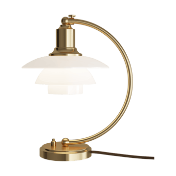 PH 2/2 Luna bordslampa limited edition - Mässing/blankt opalglas - Louis Poulsen