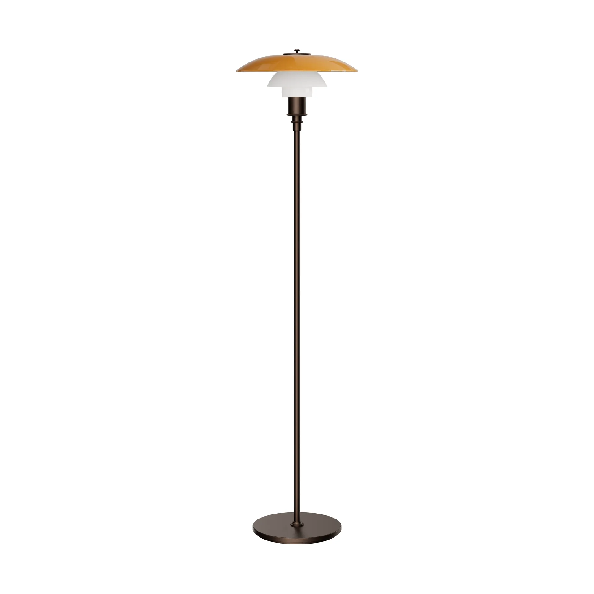 PH 3½-2½ golvlampa Centenary Edition, Amber-opal white Louis Poulsen