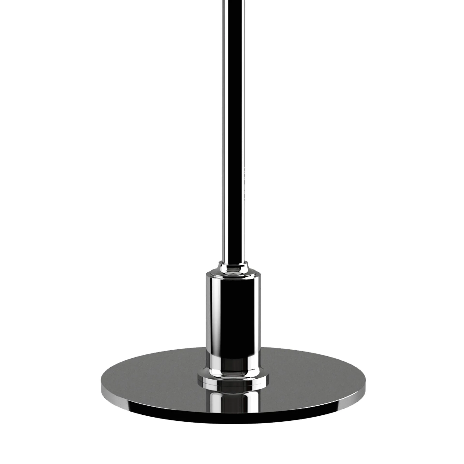 PH 3½-2½ opalglas bordslampa, Krom Louis Poulsen