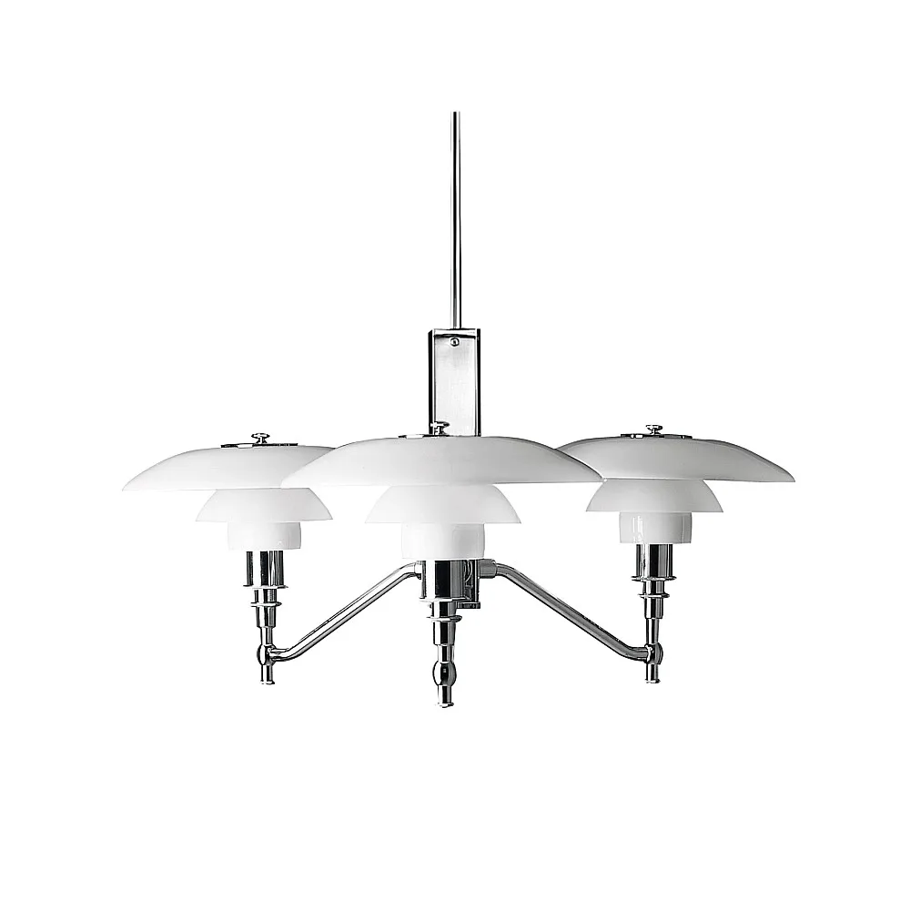 Louis Poulsen PH 3/2 Akademi ljuskrona Vit | Skandinavisk Design | Taklampor & Pendlar | Vit