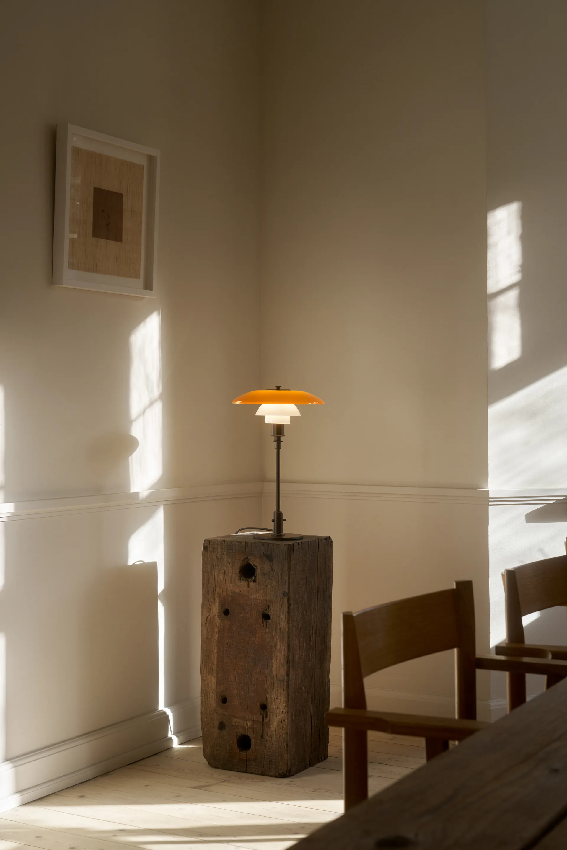 PH 3/2 bordslampa Centenary Edition, Amber-opal white Louis Poulsen