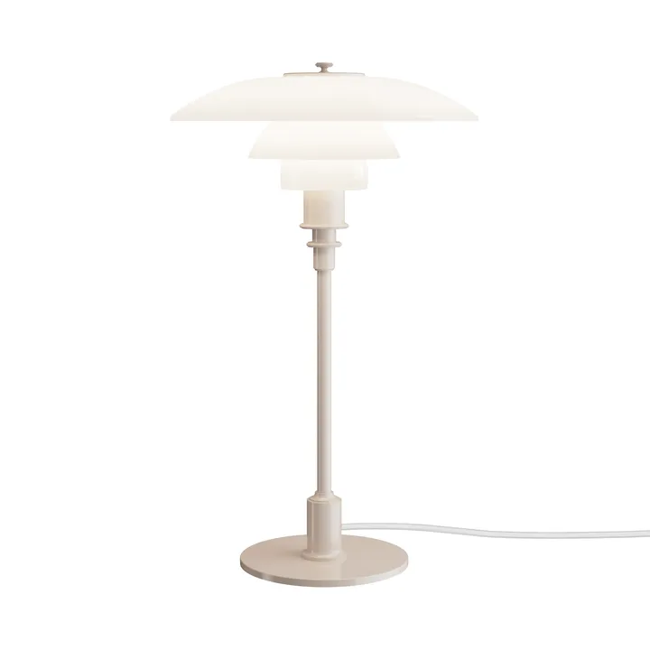 PH 3/2 bordslampa - Glossy beige - Louis Poulsen