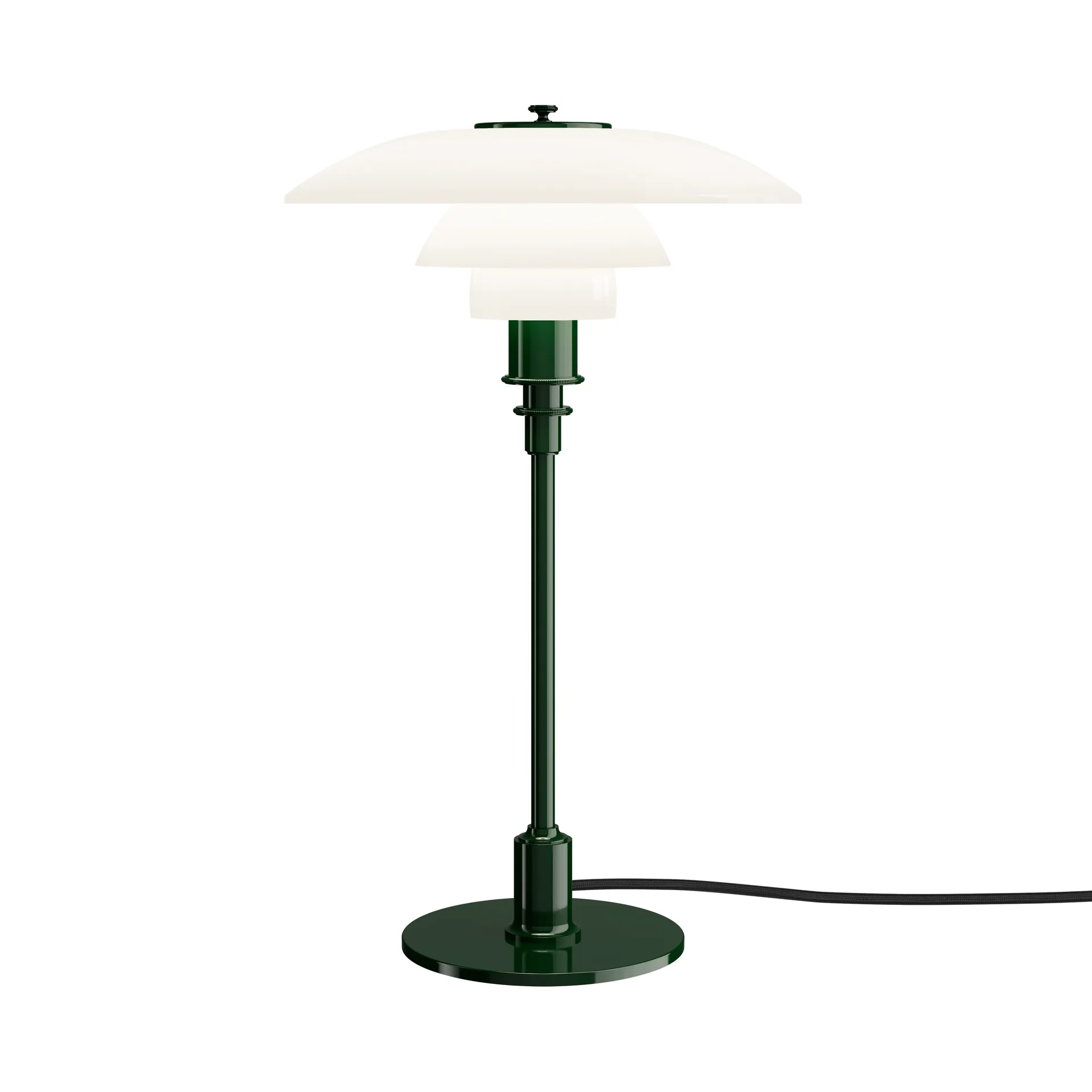 PH 3/2 bordslampa, Glossy deep green Louis Poulsen