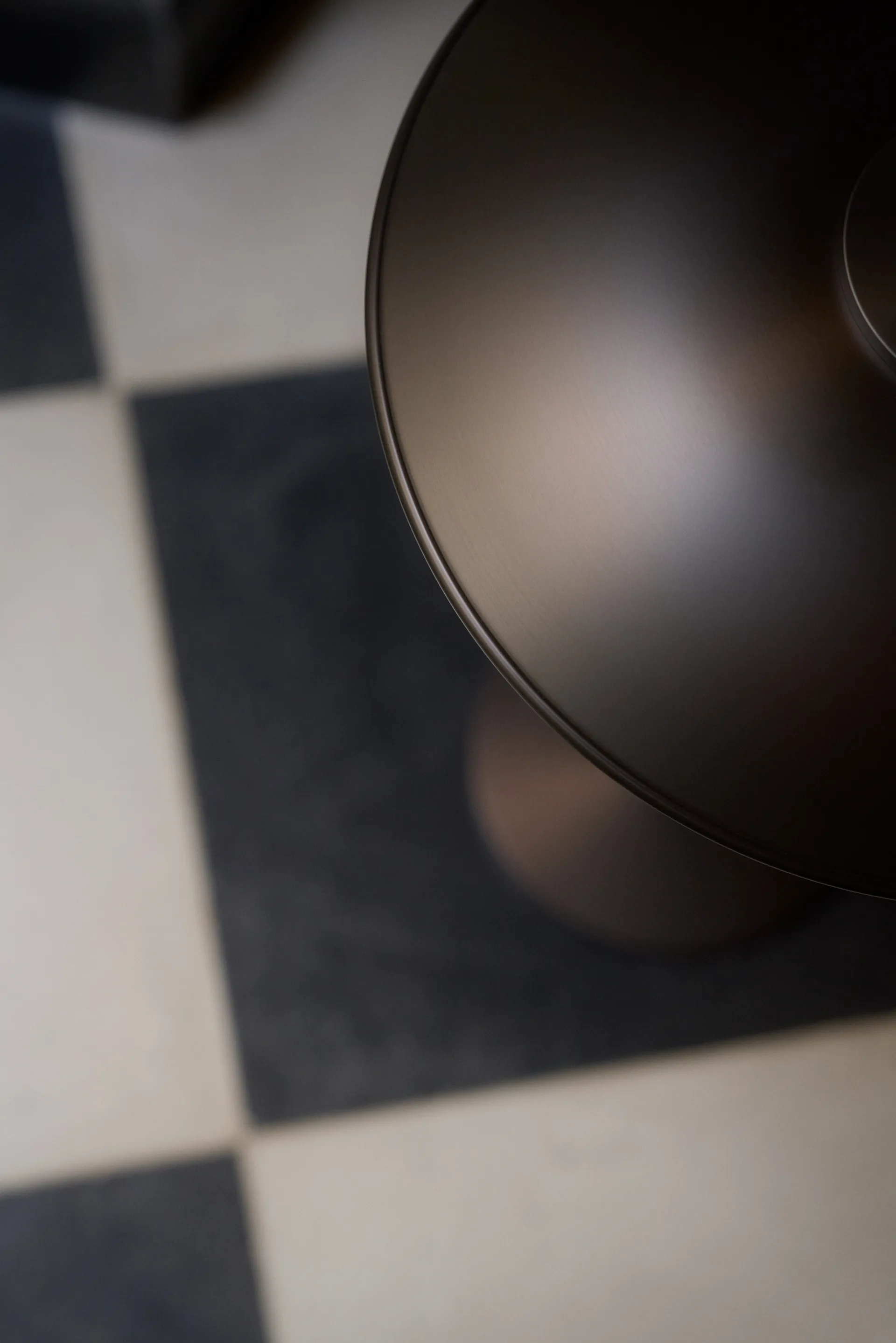 PH 3/2 Luna bordslampa, Aged brass-opalglas Louis Poulsen