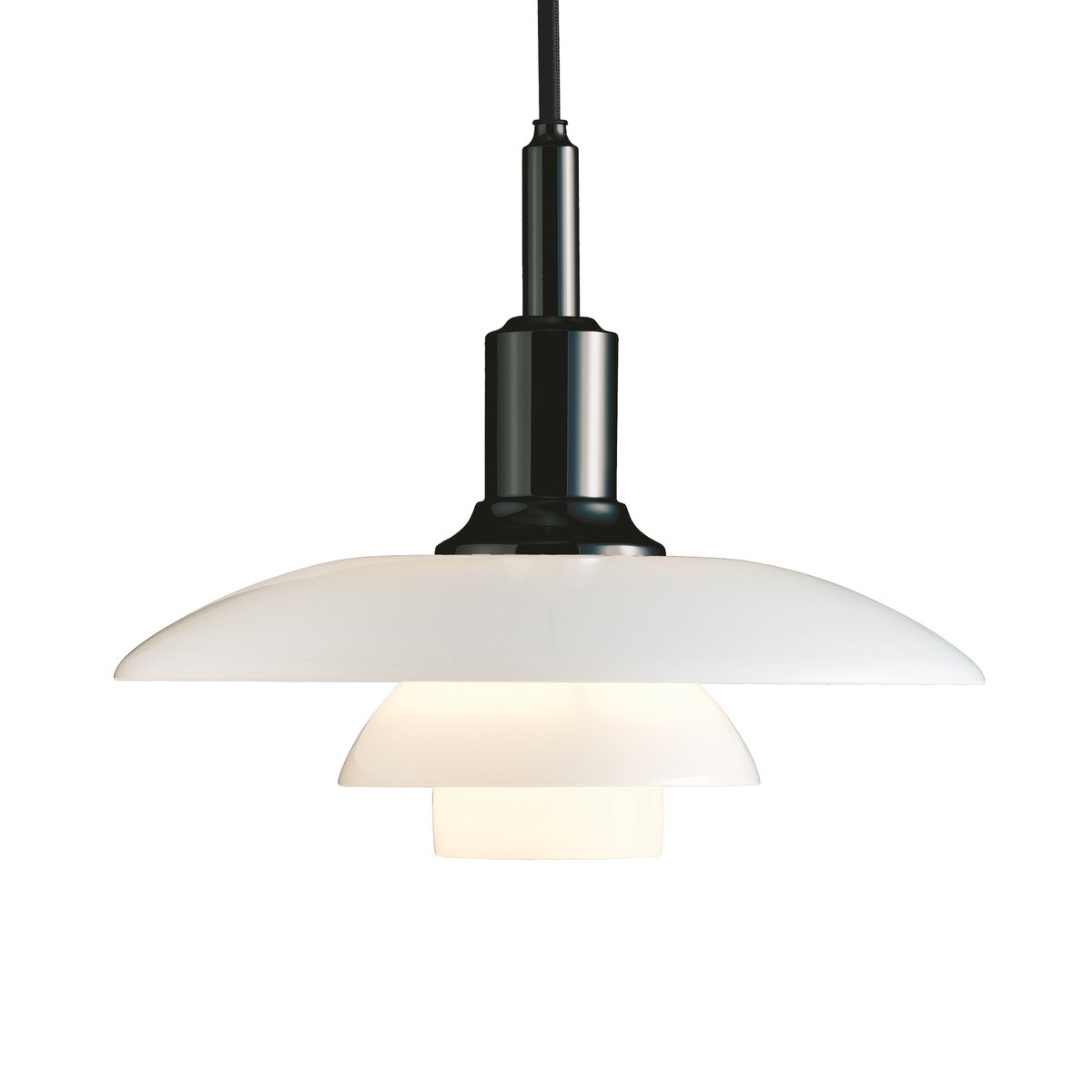 Louis Poulsen PH 3/2 pendel Svart | Skandinavisk Design | Taklampor & Pendlar | Svart