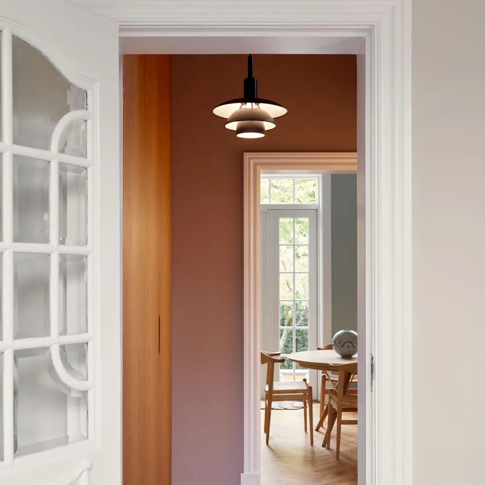 PH 3/3 pendel, Svart, metall Louis Poulsen