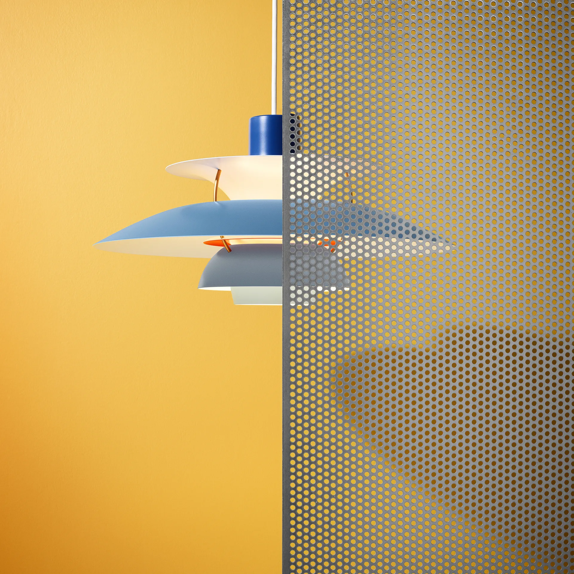 PH 5 MINI pendel, Blå Louis Poulsen