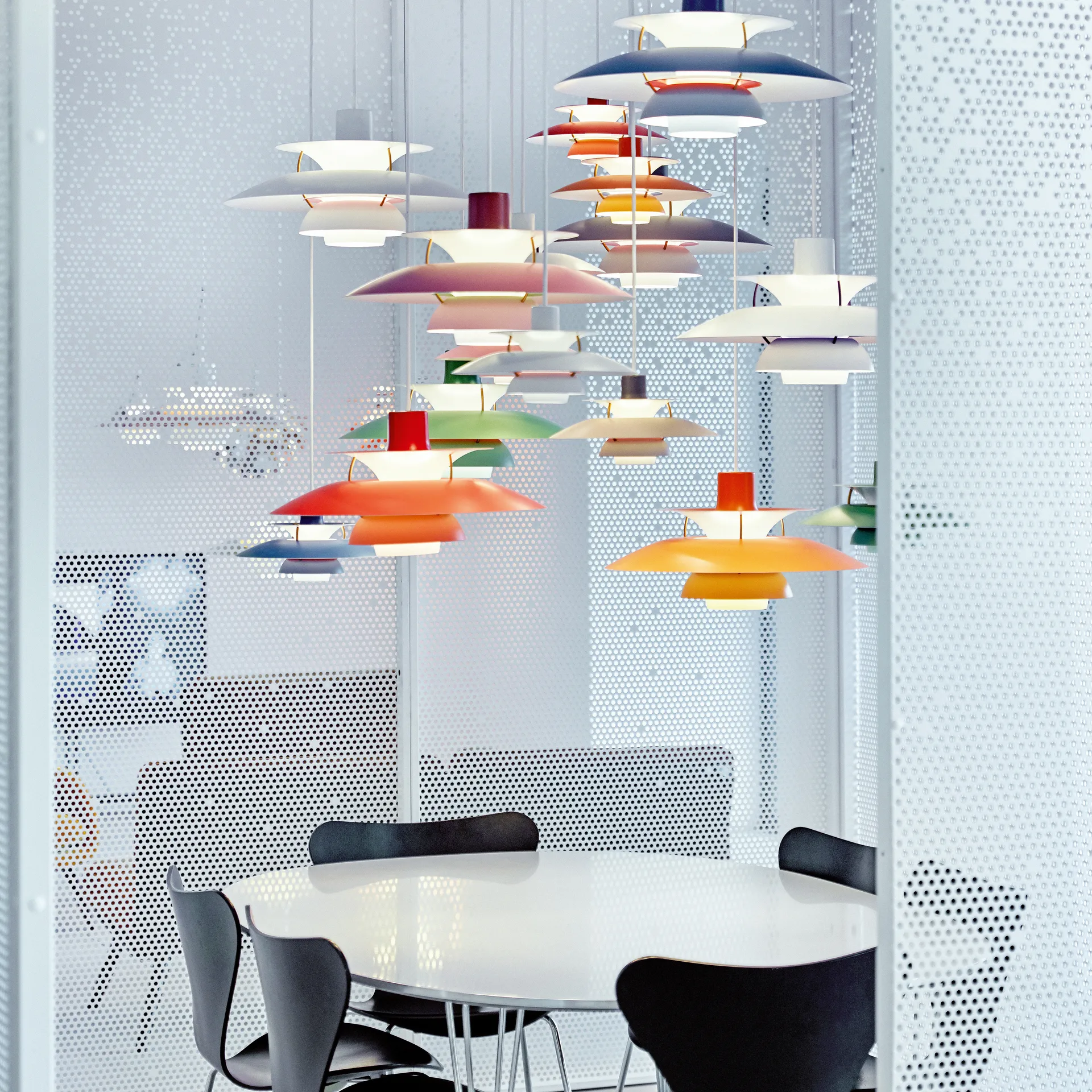 PH 5 MINI pendel, Röd Louis Poulsen