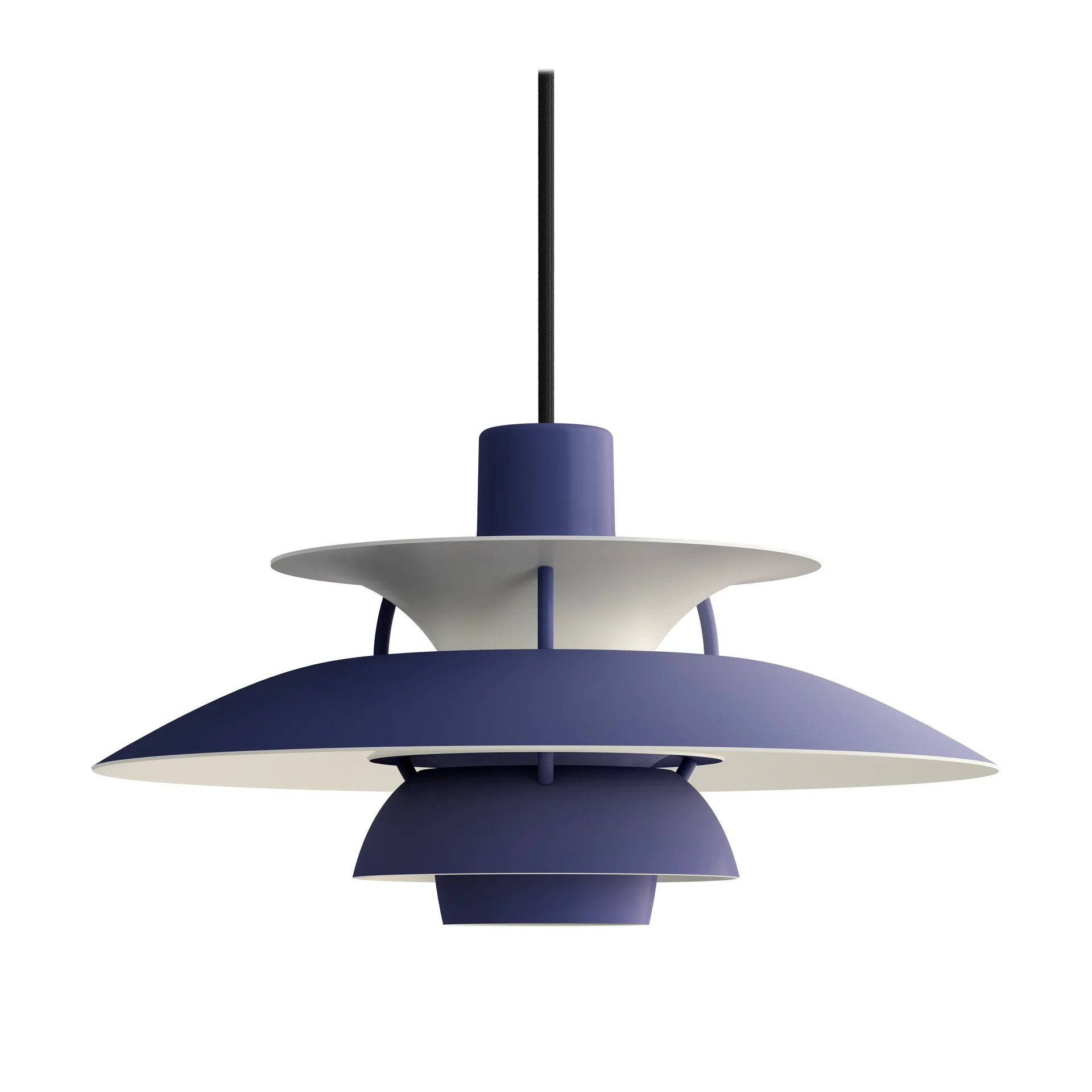 PH 5 pendel, Ø300, Monokrom dusty indigo Louis Poulsen