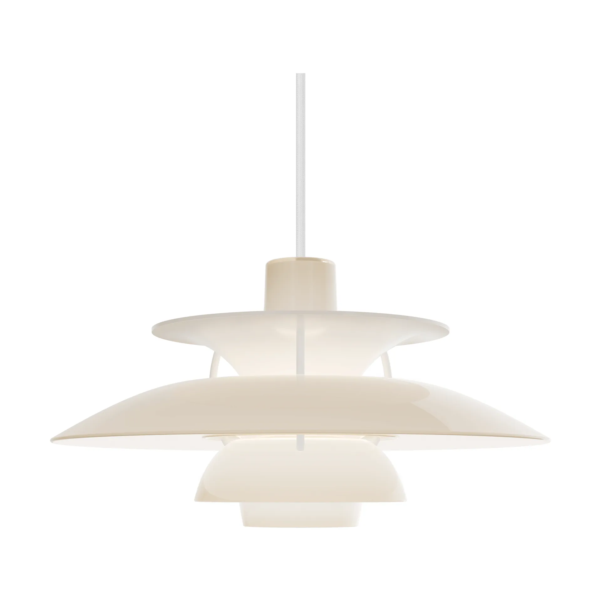 PH 5 pendel Ø32 cm, Opal beige Louis Poulsen
