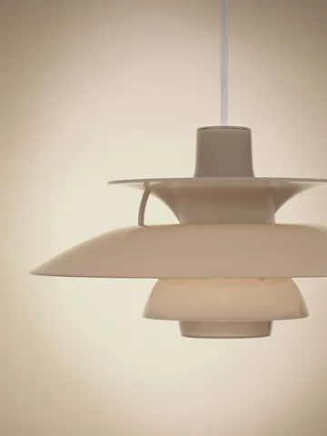 PH 5 pendel Ø32 cm - Opal beige - Louis Poulsen