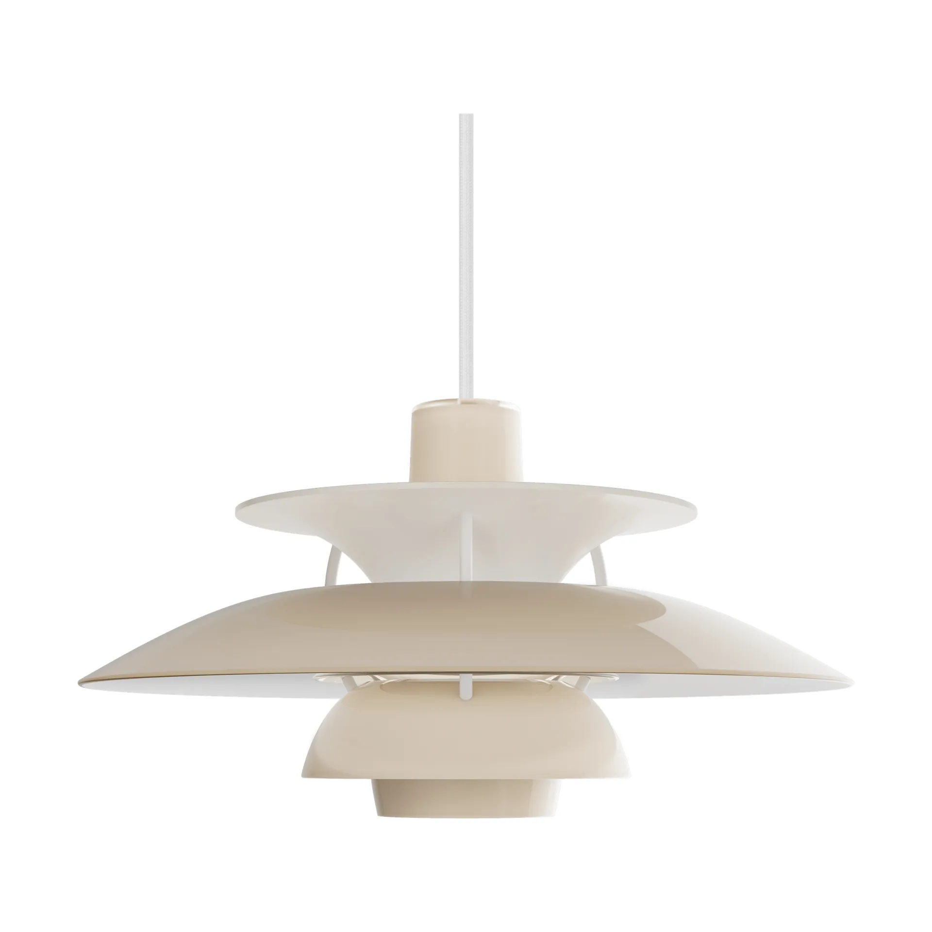 PH 5 pendel, Ø320, Opal beige Louis Poulsen