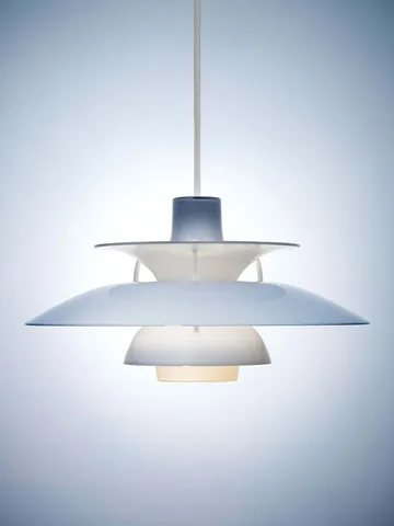 PH 5 pendel - Ø320, Opal pale blue - Louis Poulsen