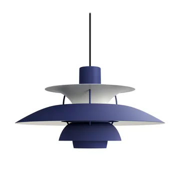 PH 5 pendel - Ø500, Monokrom Dusty indigo - Louis Poulsen