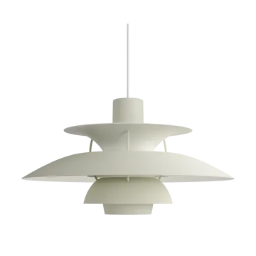 PH 5 pendel - Ø500, Monokrom Pale pewter - Louis Poulsen