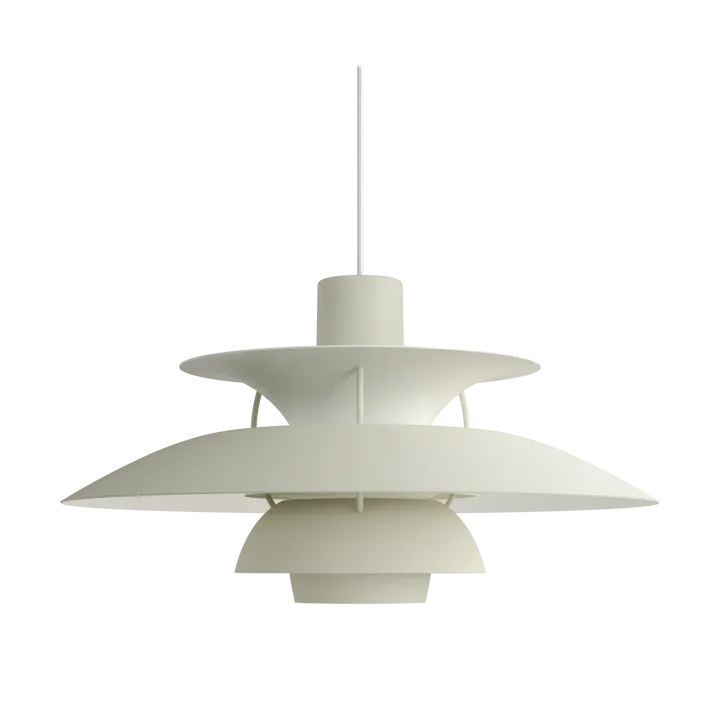 PH 5 pendel - Ø500, Monokrom Pale pewter - Louis Poulsen