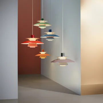 PH 5 pendel - Ø500, Röd - Louis Poulsen