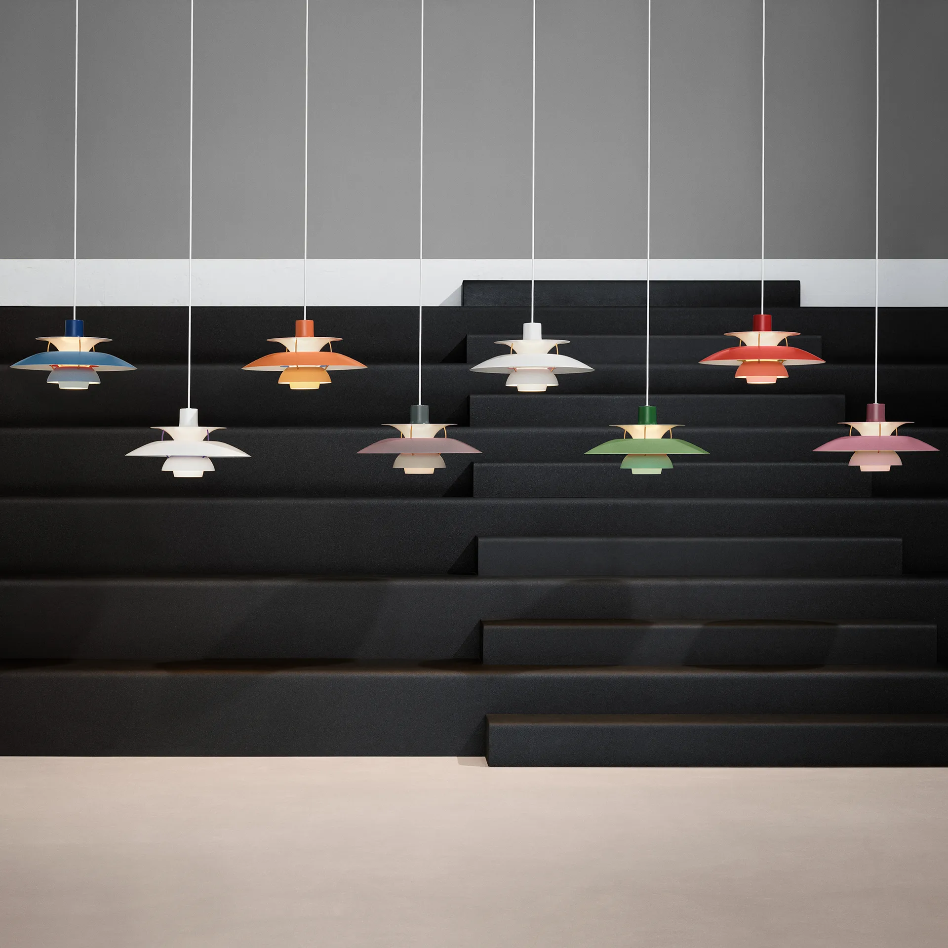 PH 5 pendel, Blå Louis Poulsen