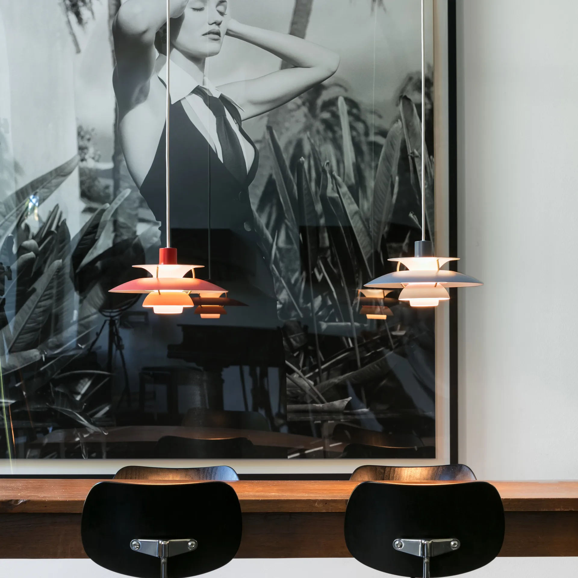 PH 5 pendel, Röd Louis Poulsen