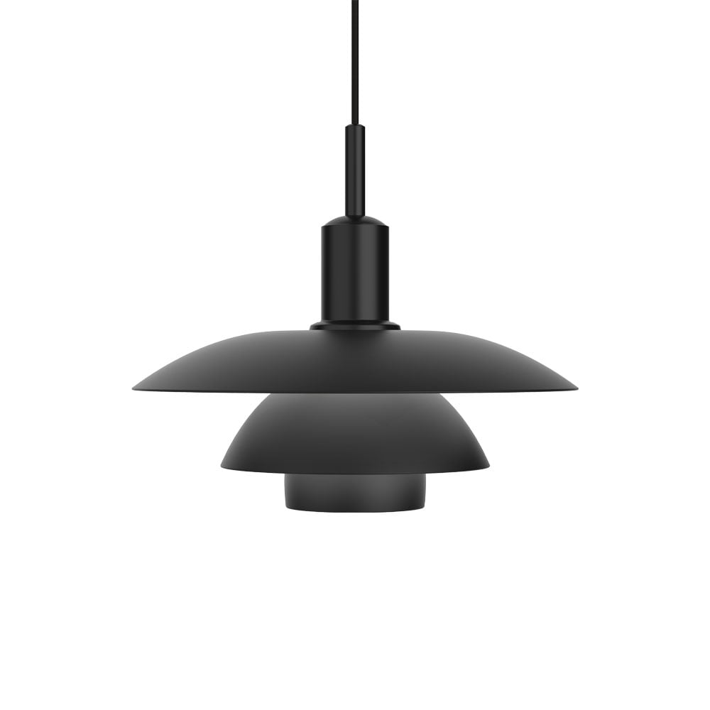 Louis Poulsen PH 5/5 pendel Metall svart | Skandinavisk Design | Taklampor & Pendlar | Svart