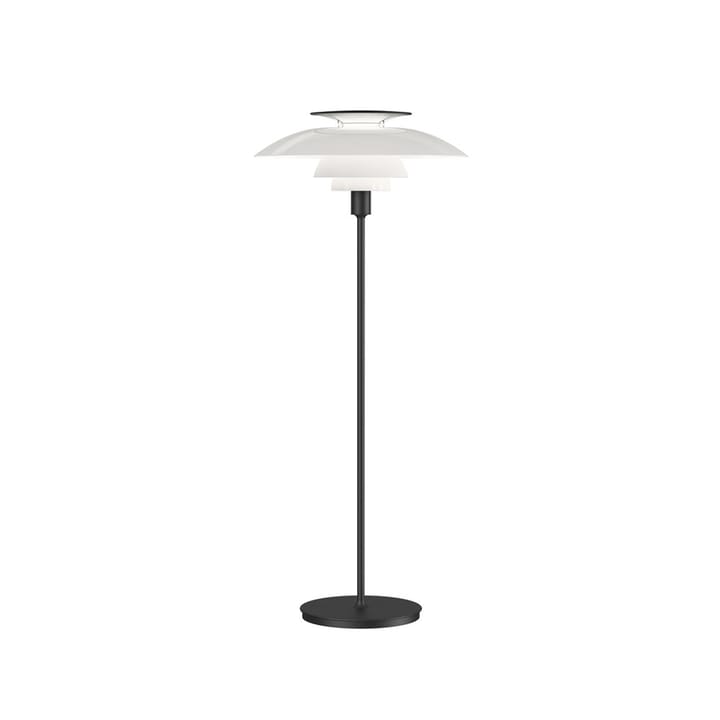 PH 80 golvlampa - Svart, vit opal akryl - Louis Poulsen