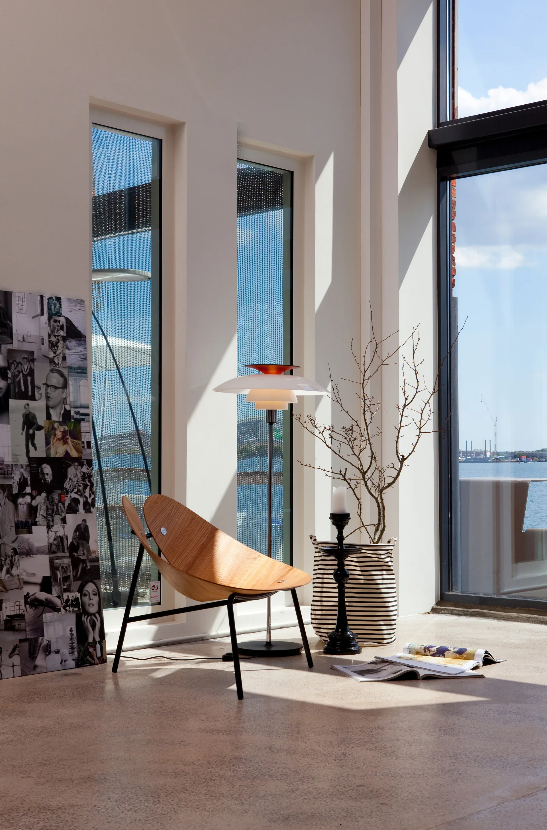 PH 80 golvlampa, Vit Louis Poulsen