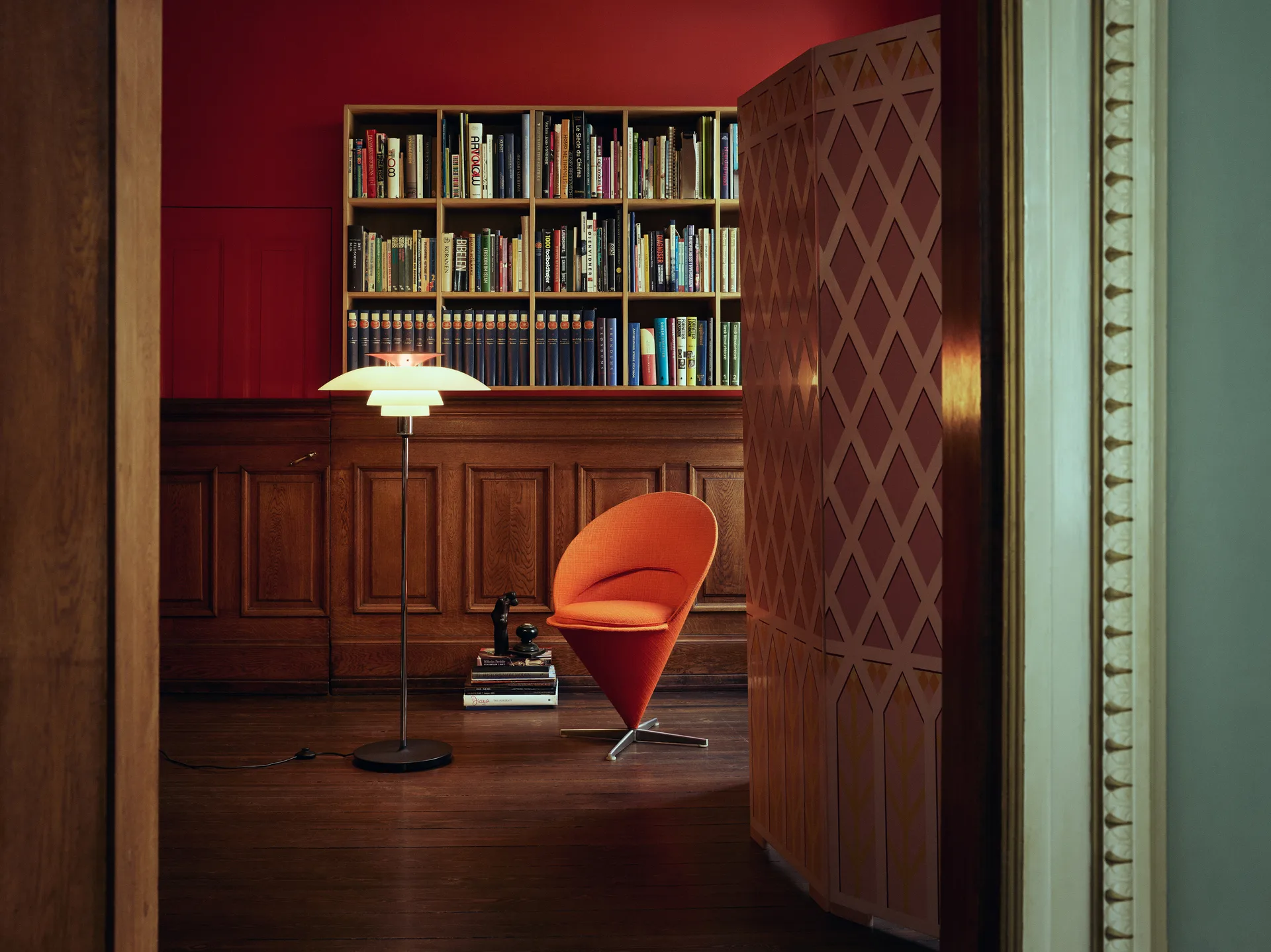 PH 80 golvlampa, Vit Louis Poulsen