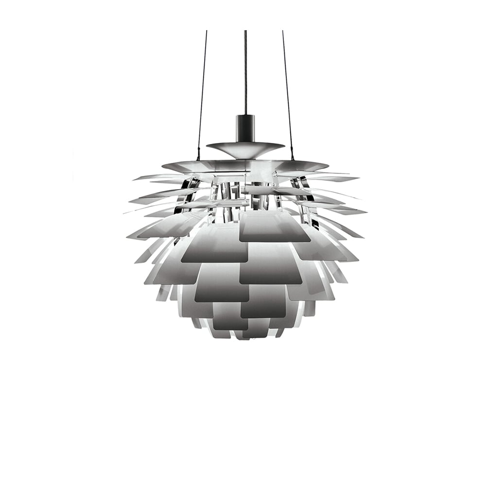 Louis Poulsen PH Artichoke Kotte pendel LED Borstat stål, 48 cm