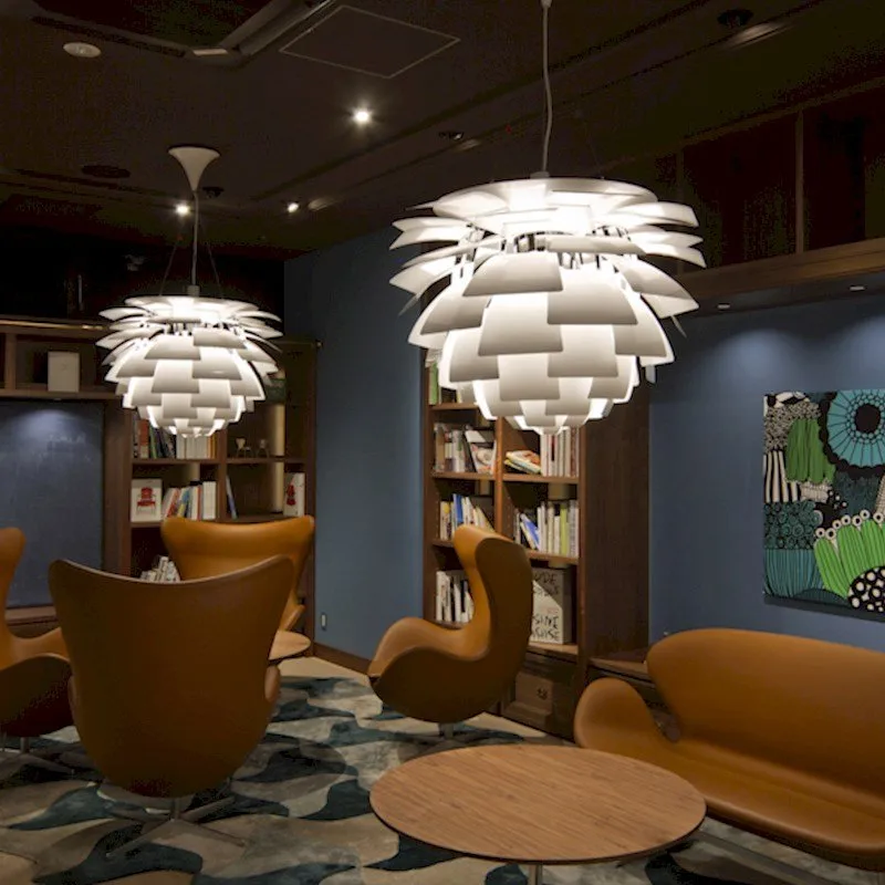 PH Artichoke Kotte pendel LED, Vit, Ø48 cm Louis Poulsen