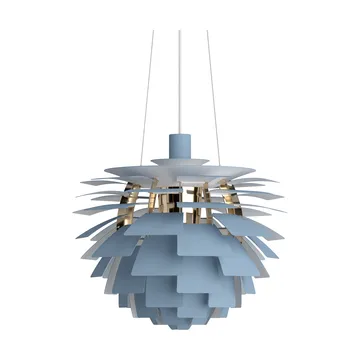 PH Artichoke pendel Ø48 cm - Dusty blue-brass metallised - Louis Poulsen