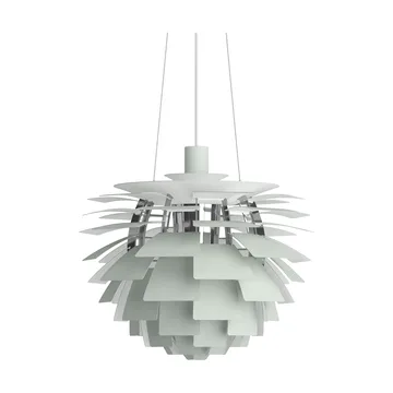 PH Artichoke pendel Ø48 cm - Dusty green-high lustre chrome plated - Louis Poulsen
