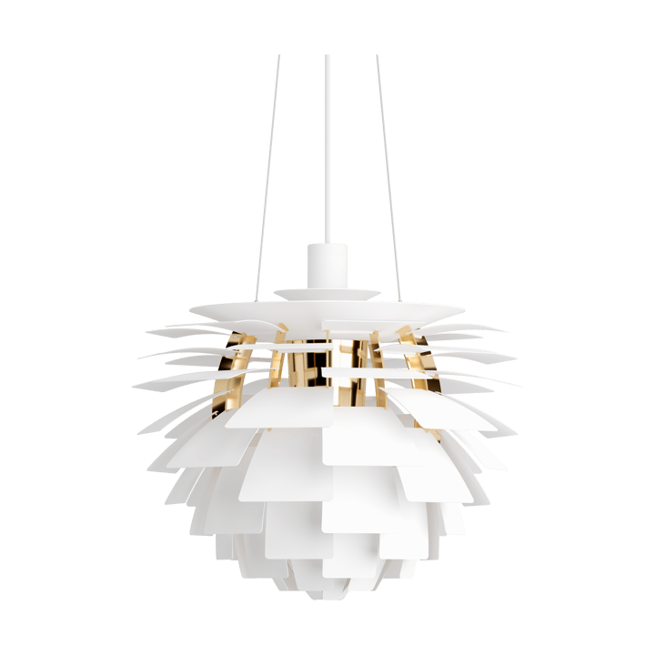 PH Artichoke pendel Ø48 cm - Soft white-brass metallised - Louis Poulsen